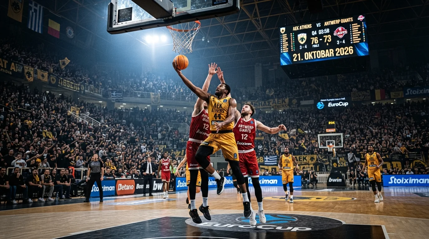 Prognoza AEK Athens vs Antwerp Giants