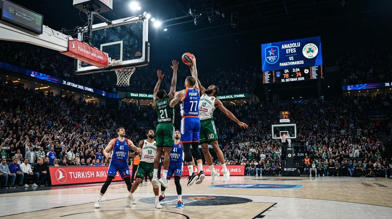 Prognoza Anadolu Efes vs Panathinaikos
