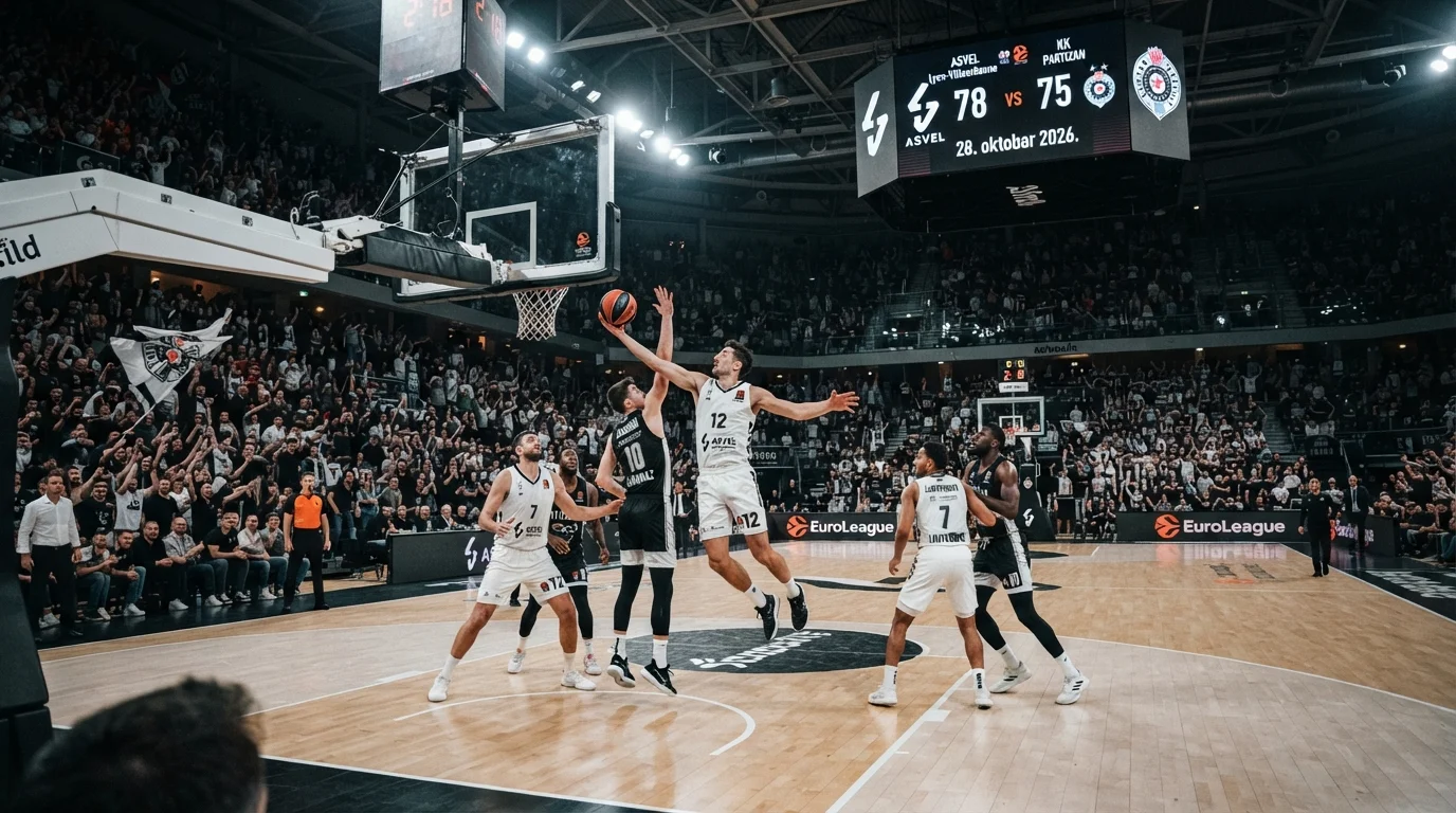 Prognoza ASVEL Lyon-Villeurbanne vs KK Partizan