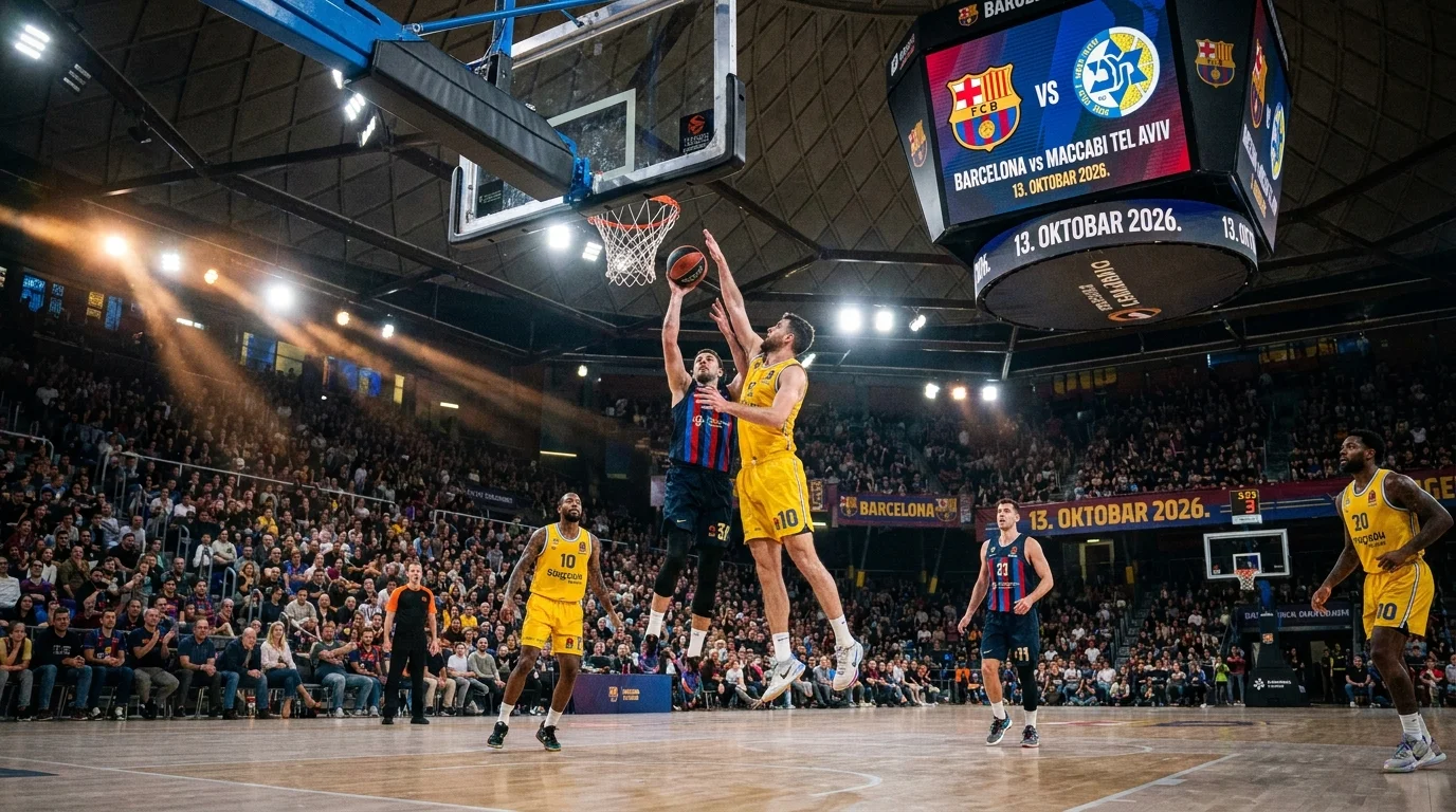 Prognoza Barcelona vs Maccabi Tel Aviv