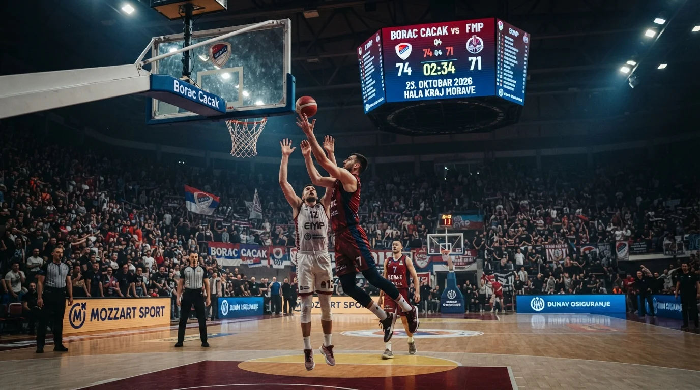 Prognoza Borac Cacak vs FMP
