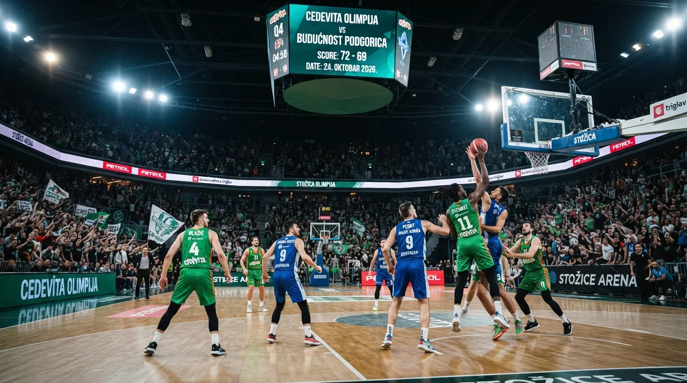 Prognoza Cedevita Olimpija vs Buducnost Podgorica