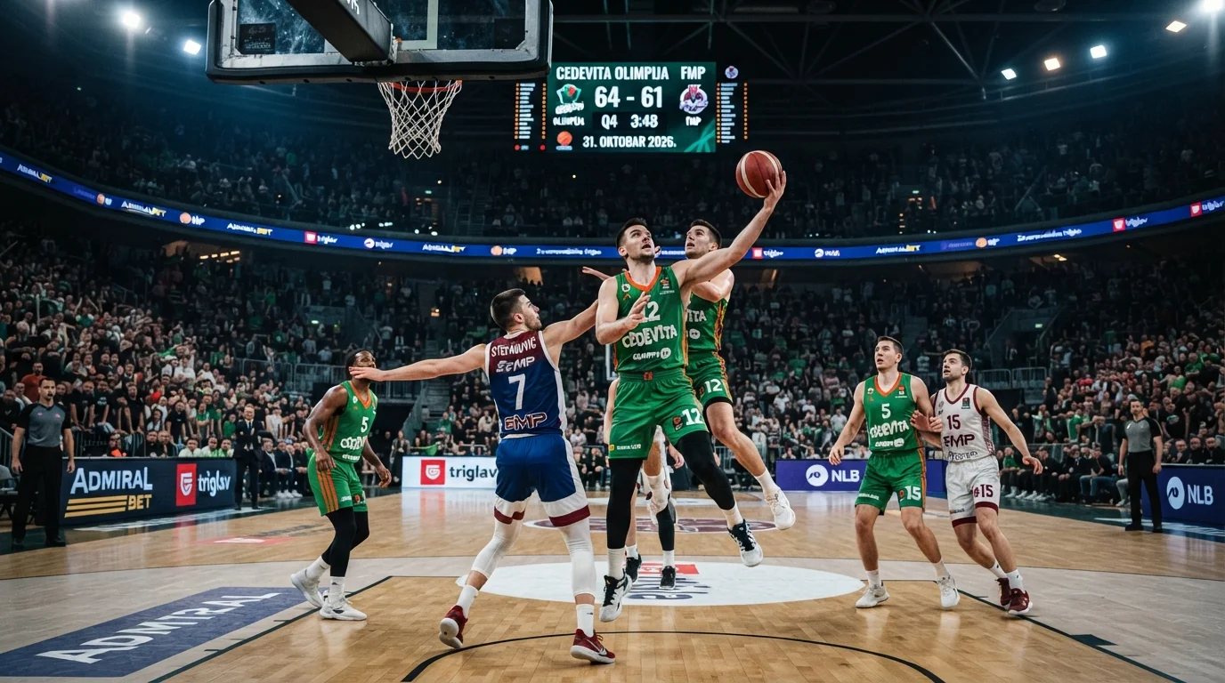 Prognoza Cedevita Olimpija vs FMP