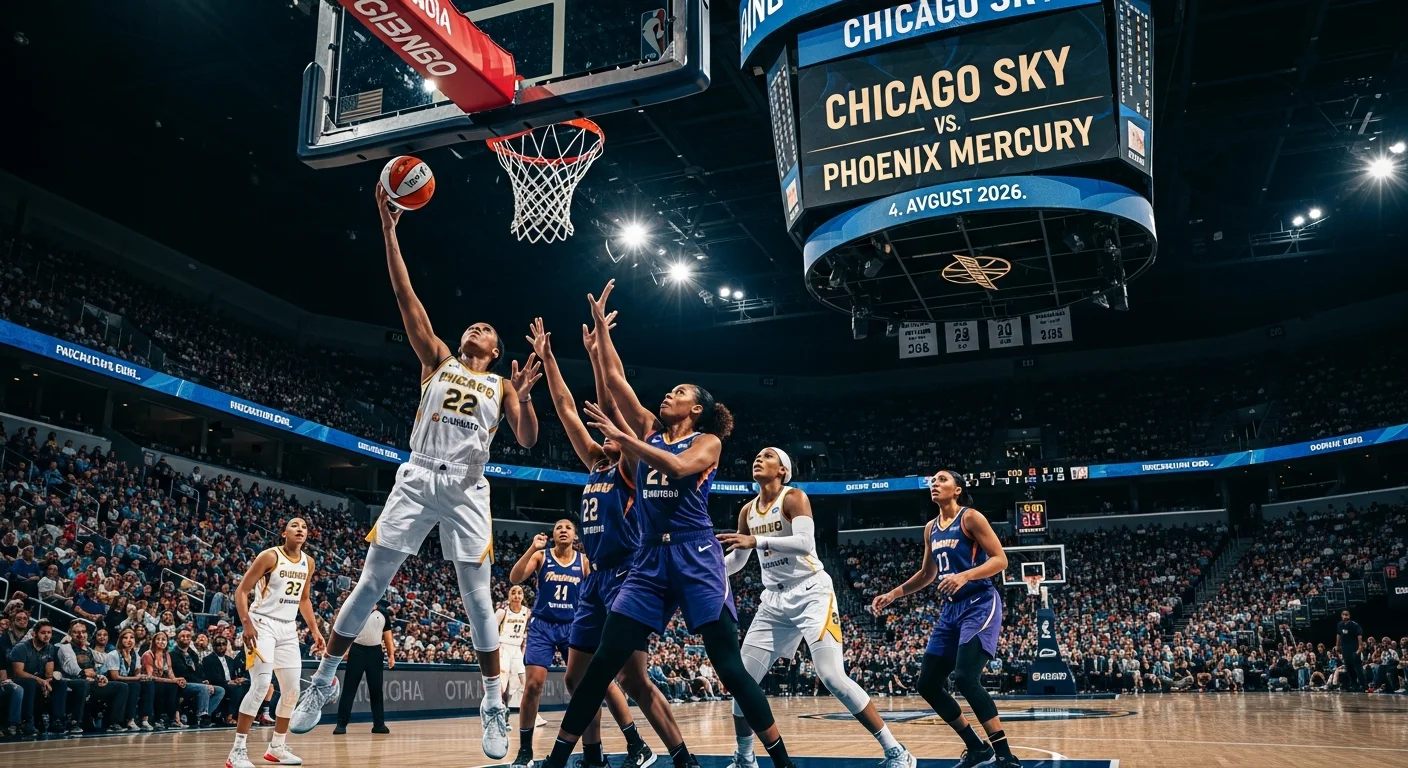 Prognoza Chicago Sky vs Phoenix Mercury