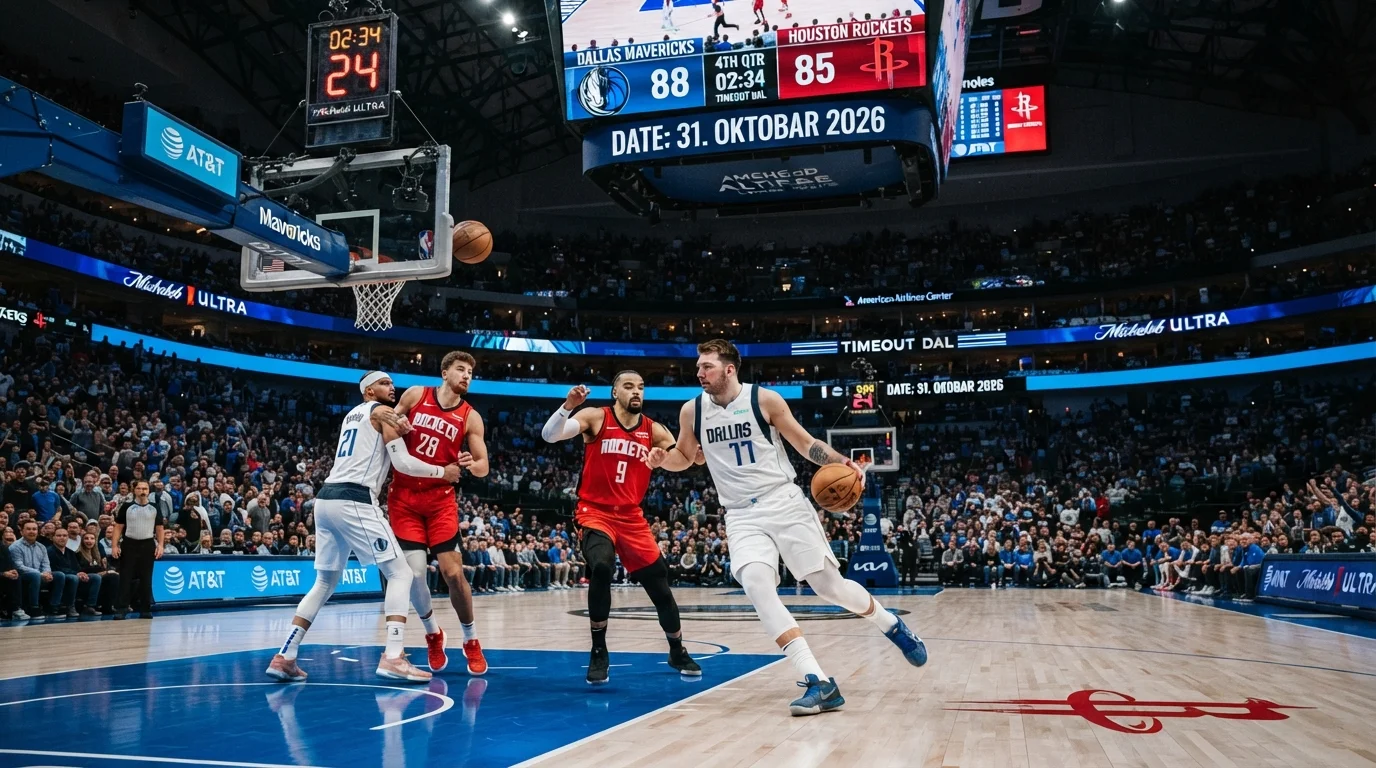 Prognoza Dallas Mavericks vs Houston Rockets