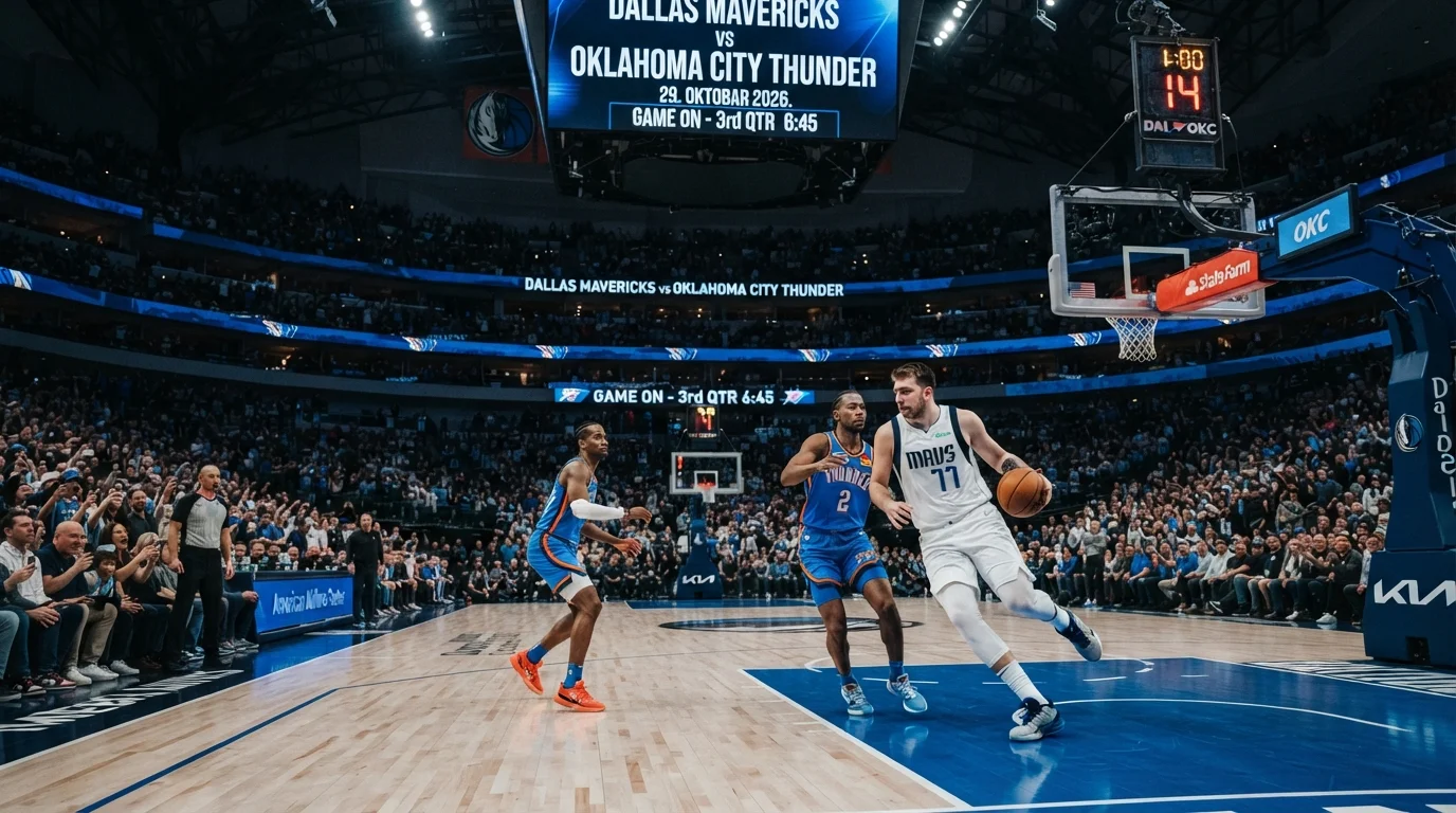 Prognoza Dallas Mavericks vs Oklahoma City Thunder