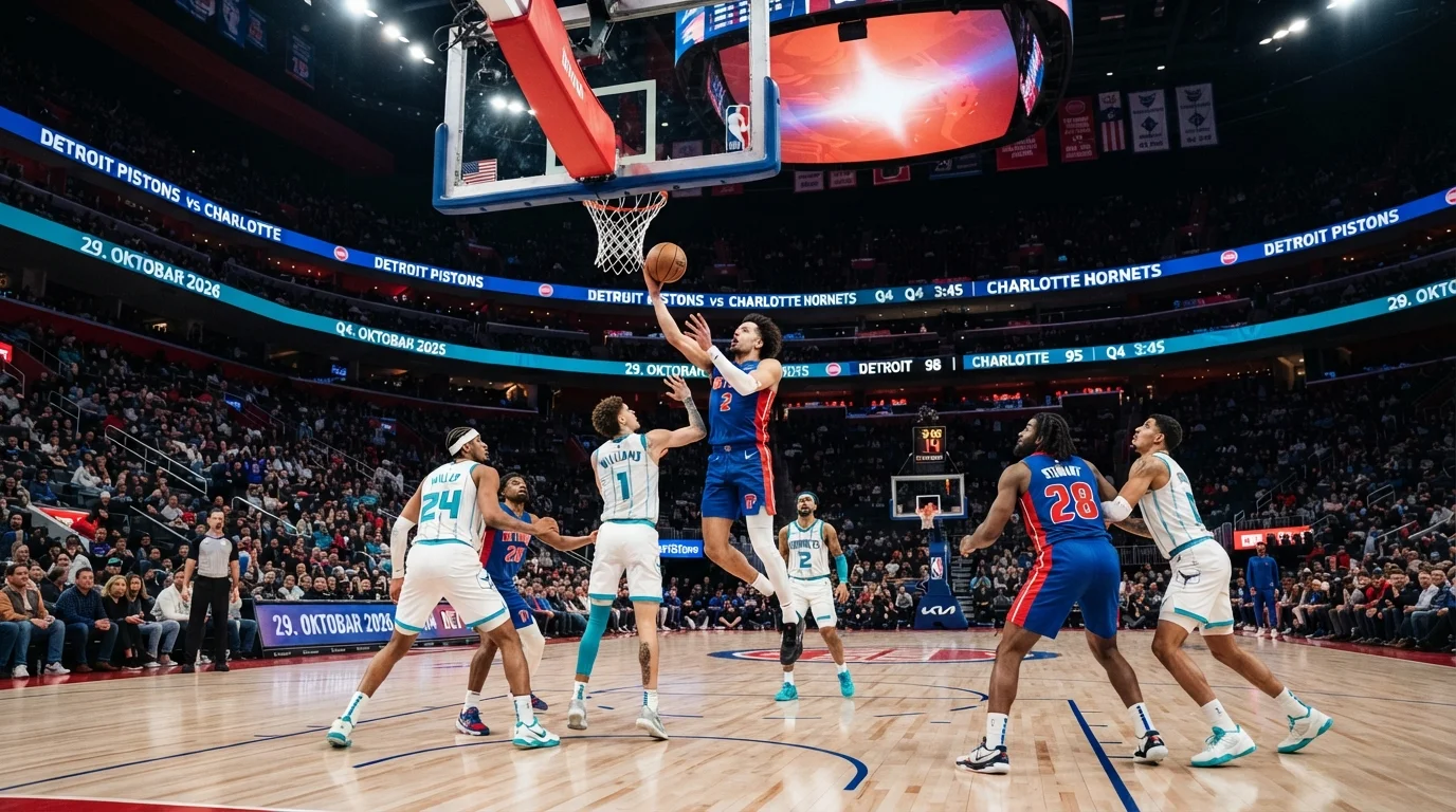 Prognoza Detroit Pistons vs Charlotte Hornets
