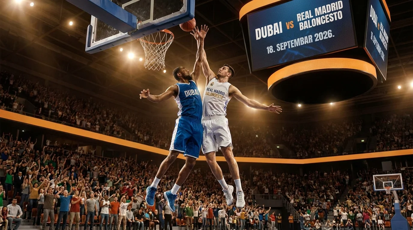 Prognoza Dubai vs Real Madrid Baloncesto