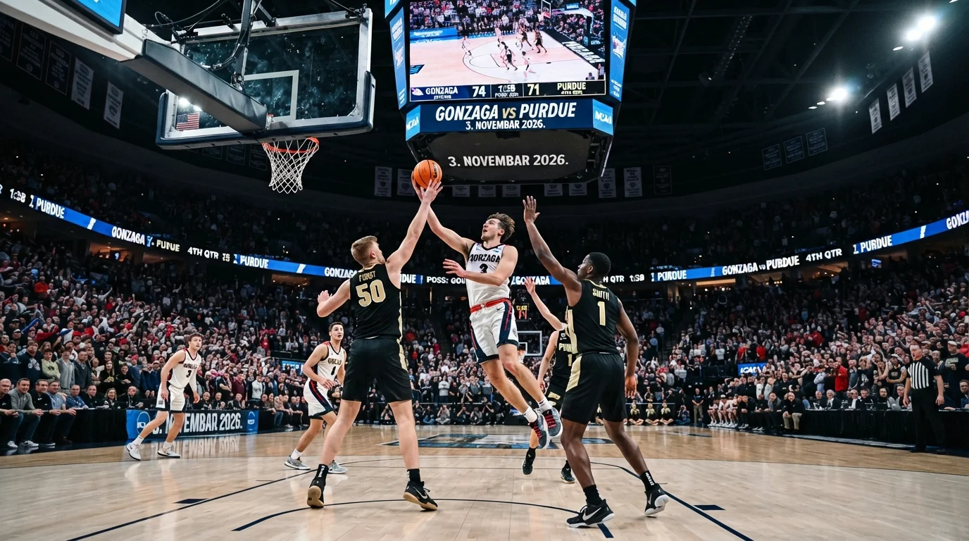 Prognoza Gonzaga vs Purdue