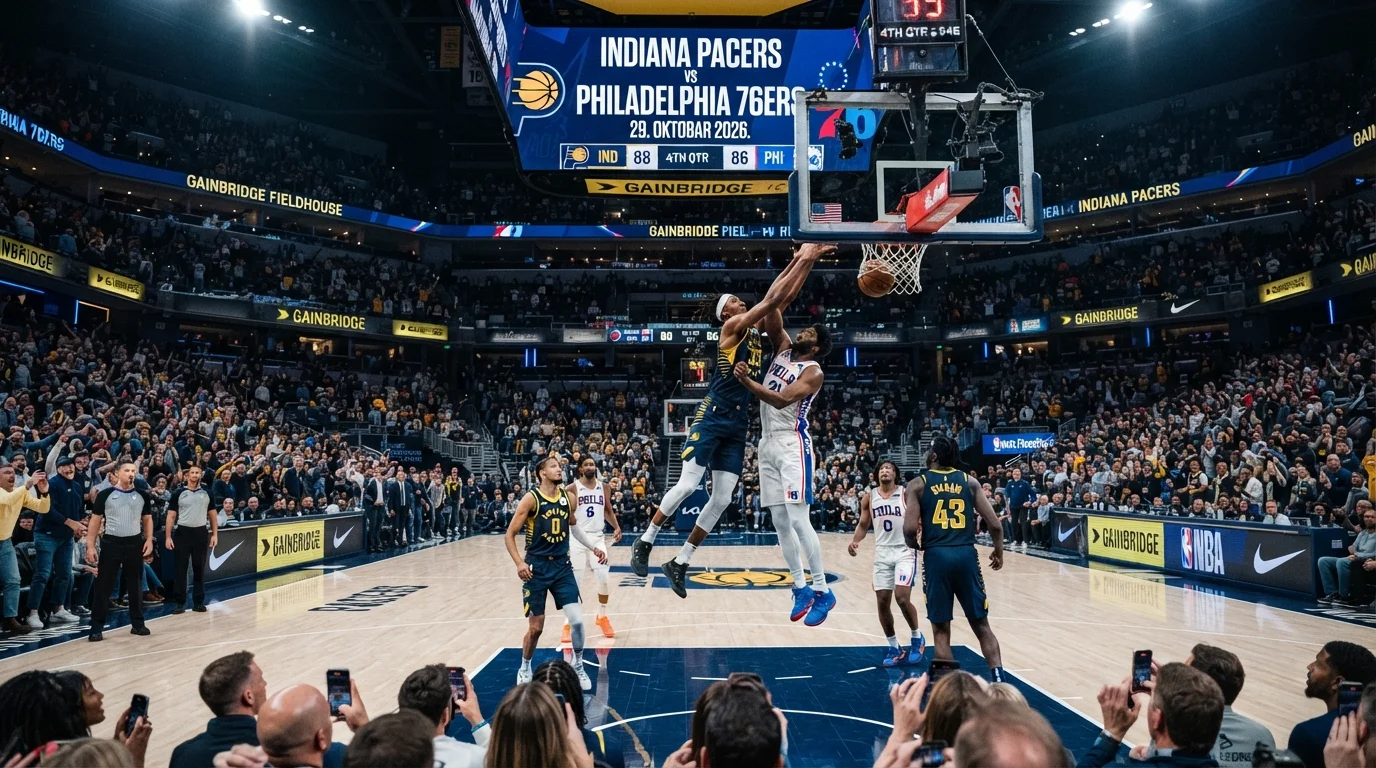 Prognoza Indiana Pacers vs Philadelphia 76ers