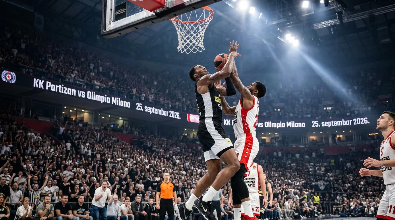 Prognoza KK Partizan vs Olimpia Milano