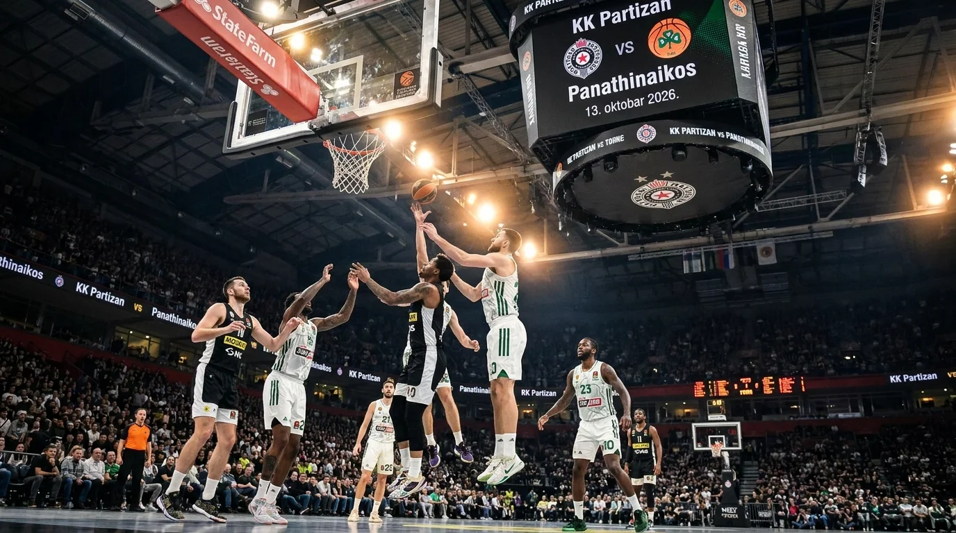 Prognoza KK Partizan vs Panathinaikos
