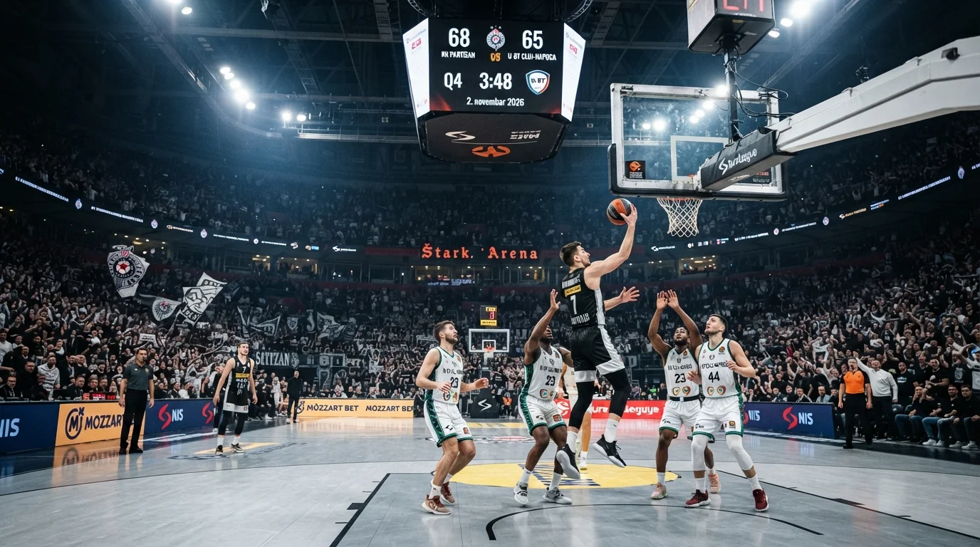 Prognoza KK Partizan vs U-BT Cluj-Napoca