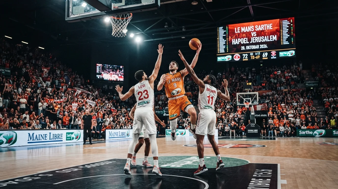 Prognoza Le Mans Sarthe vs Hapoel Jerusalem