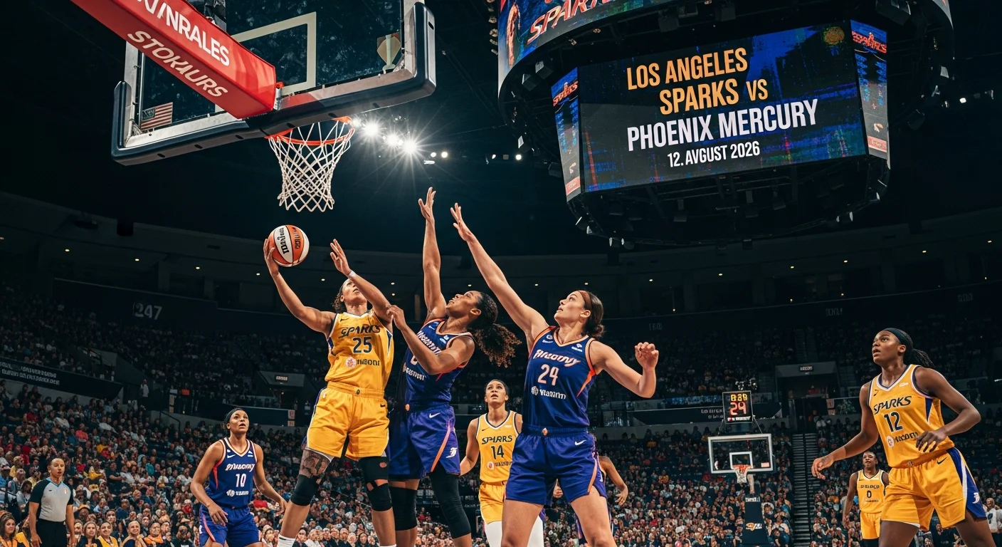 Prognoza Los Angeles Sparks vs Phoenix Mercury