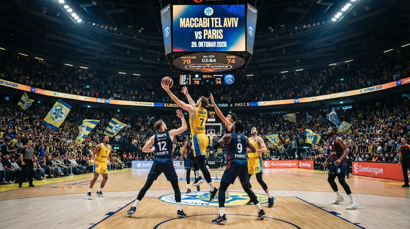 Prognoza Maccabi Tel Aviv vs Paris