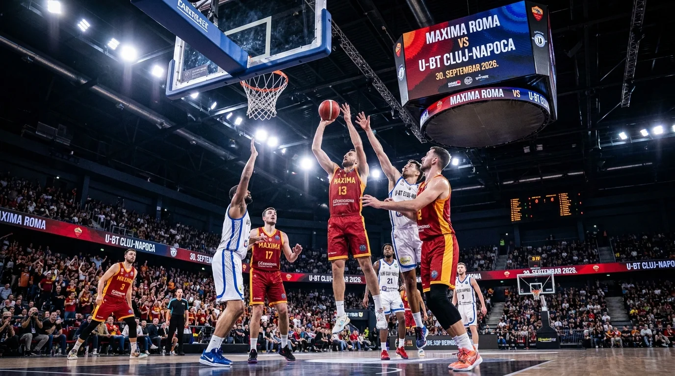 Prognoza Maxima Roma vs U-BT Cluj-Napoca