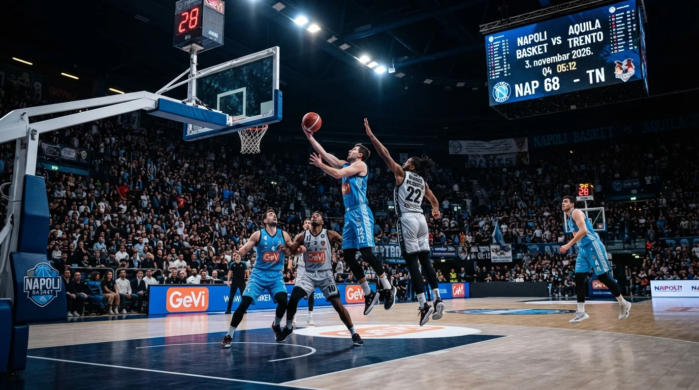 Prognoza Napoli Basket vs Aquila Trento