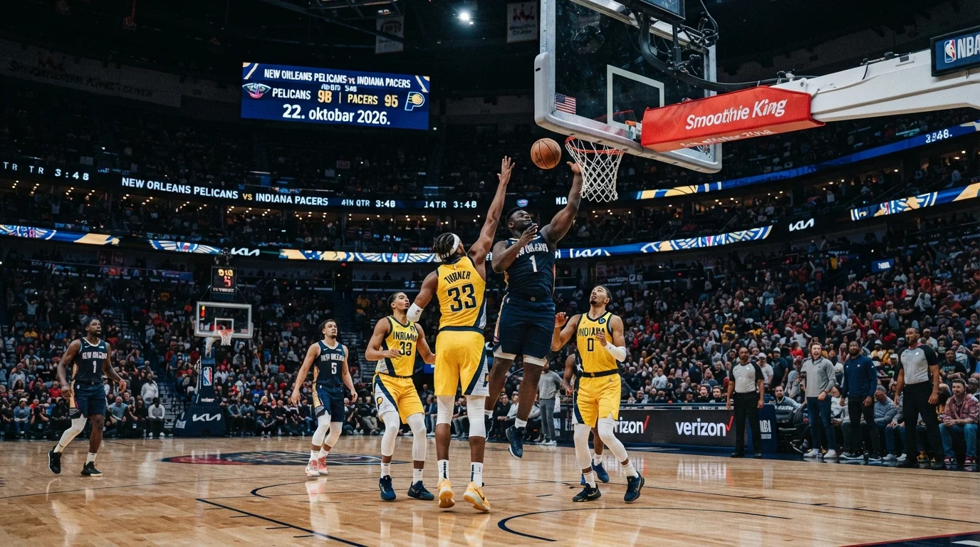 Prognoza New Orleans Pelicans vs Indiana Pacers