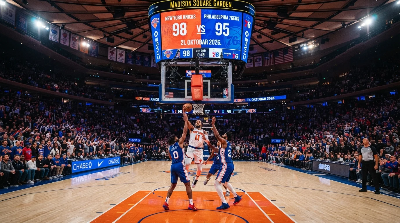 Prognoza New York Knicks vs Philadelphia 76ers