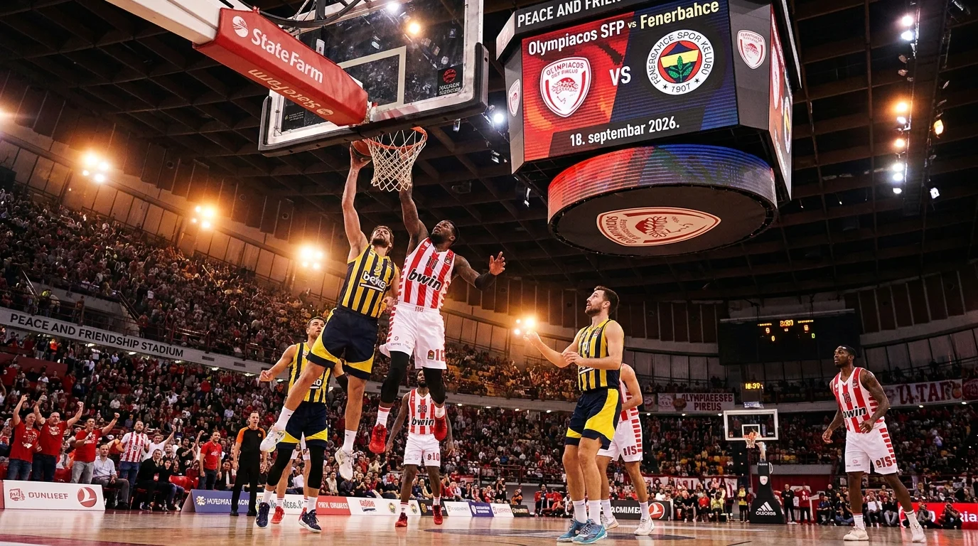Prognoza Olympiacos SFP Pireus vs Fenerbahce