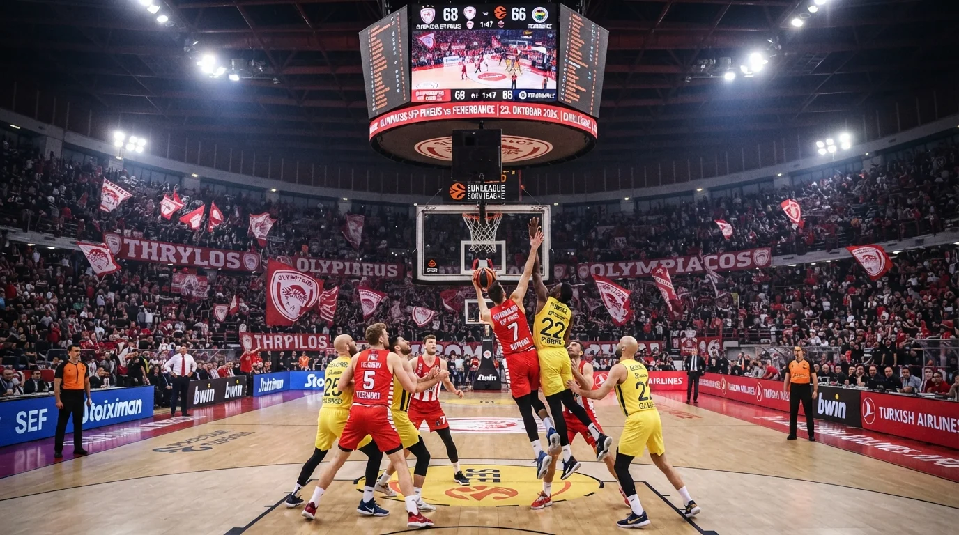 Prognoza Olympiacos SFP Pireus vs Fenerbahce