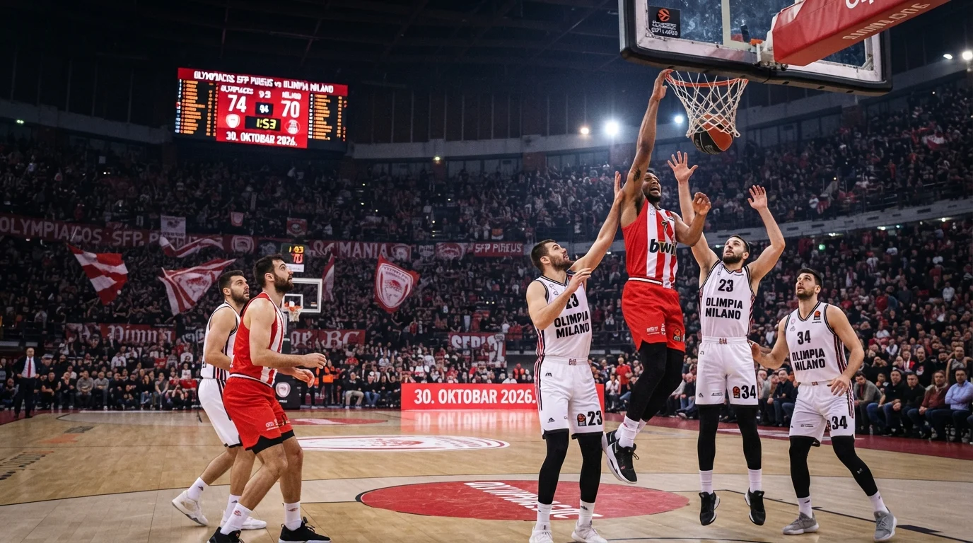 Prognoza Olympiacos SFP Pireus vs Olimpia Milano