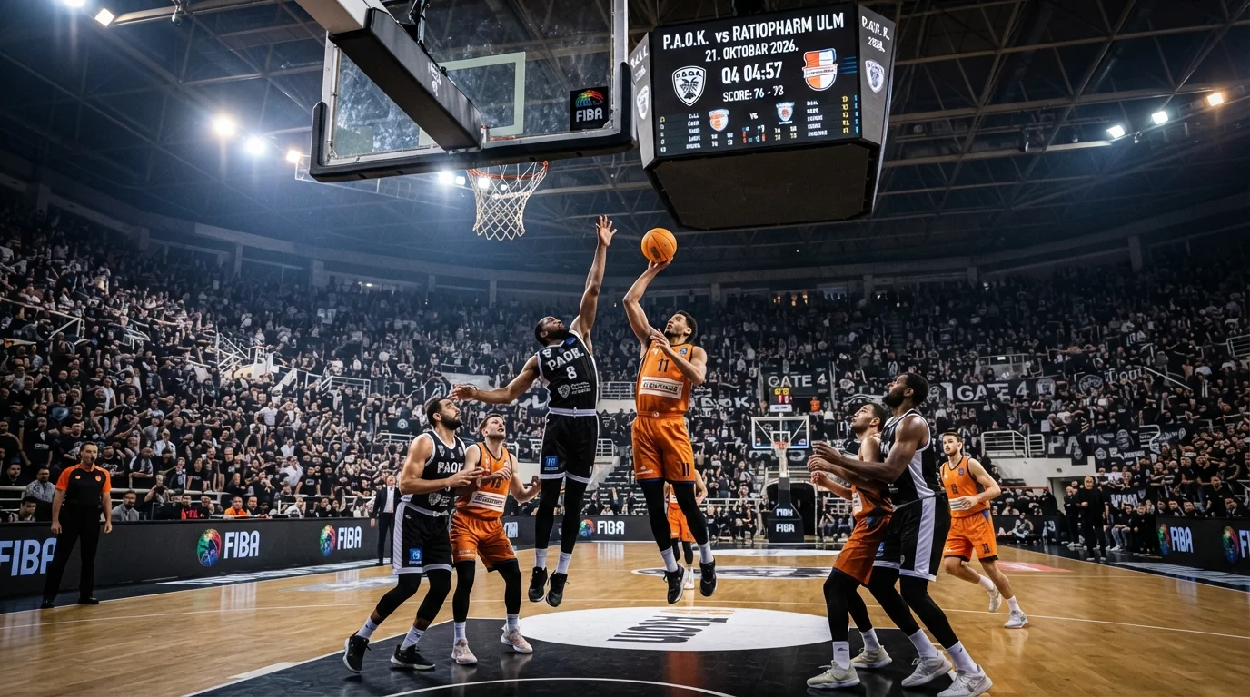 Prognoza P.A.O.K. vs Ratiopharm Ulm