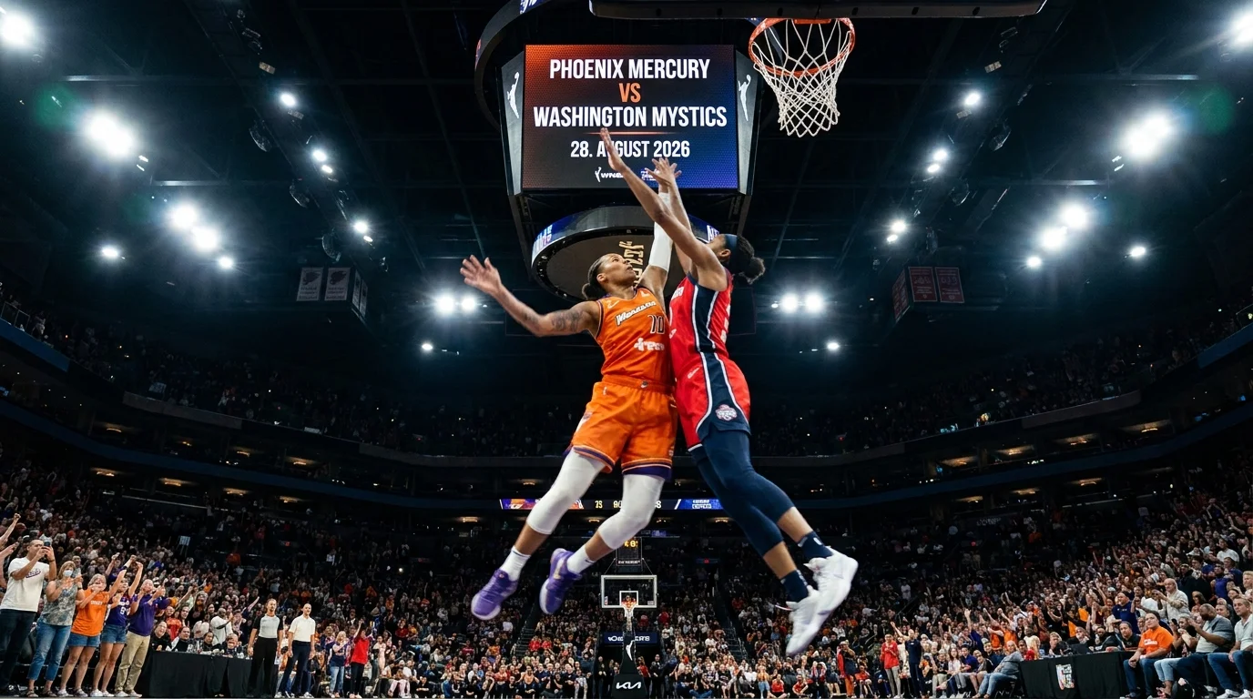 Prognoza Phoenix Mercury vs Washington Mystics