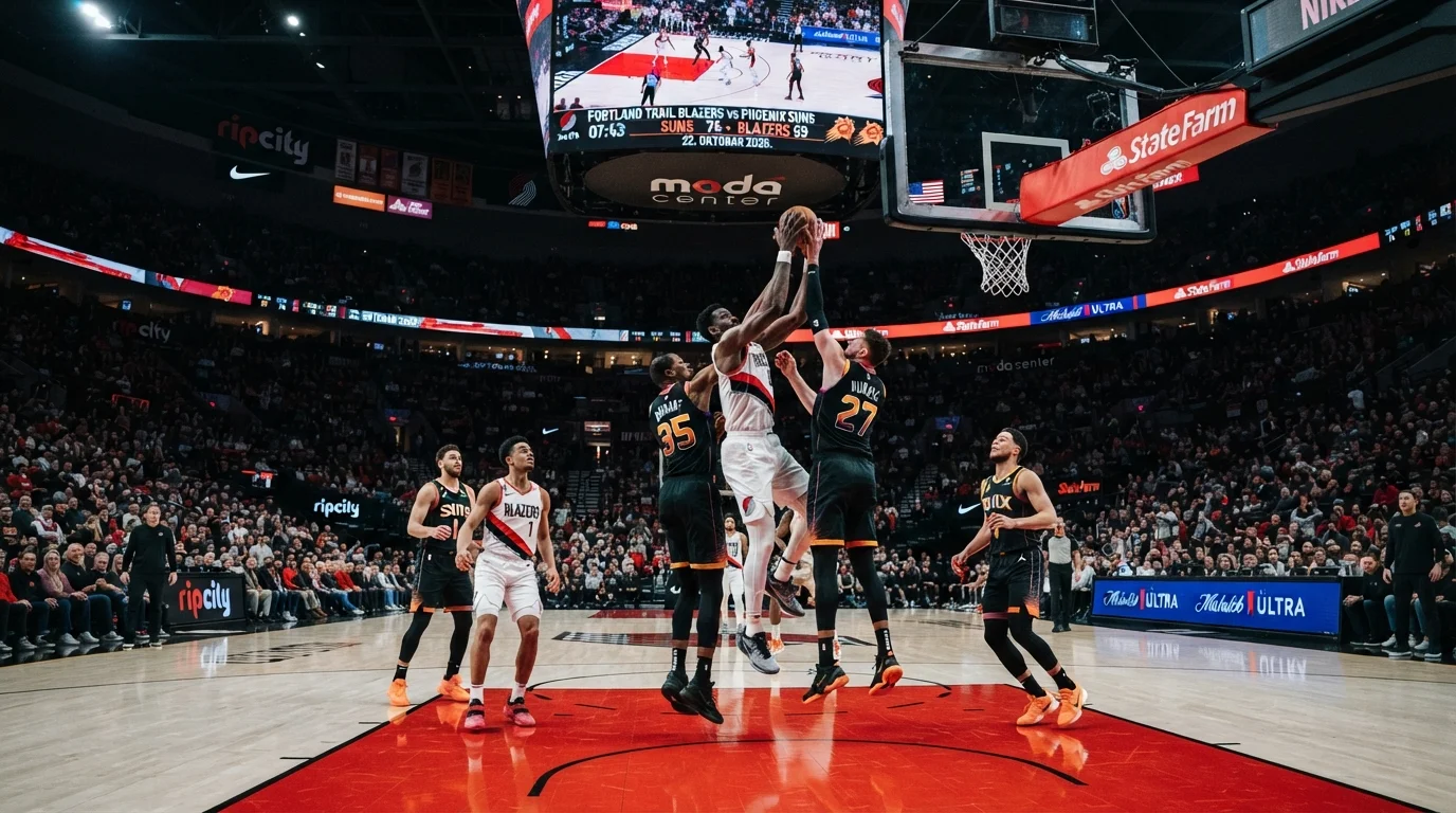 Prognoza Portland Trail Blazers vs Phoenix Suns
