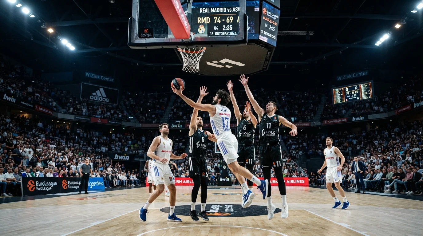 Prognoza Real Madrid Baloncesto vs ASVEL Lyon-Villeurbanne