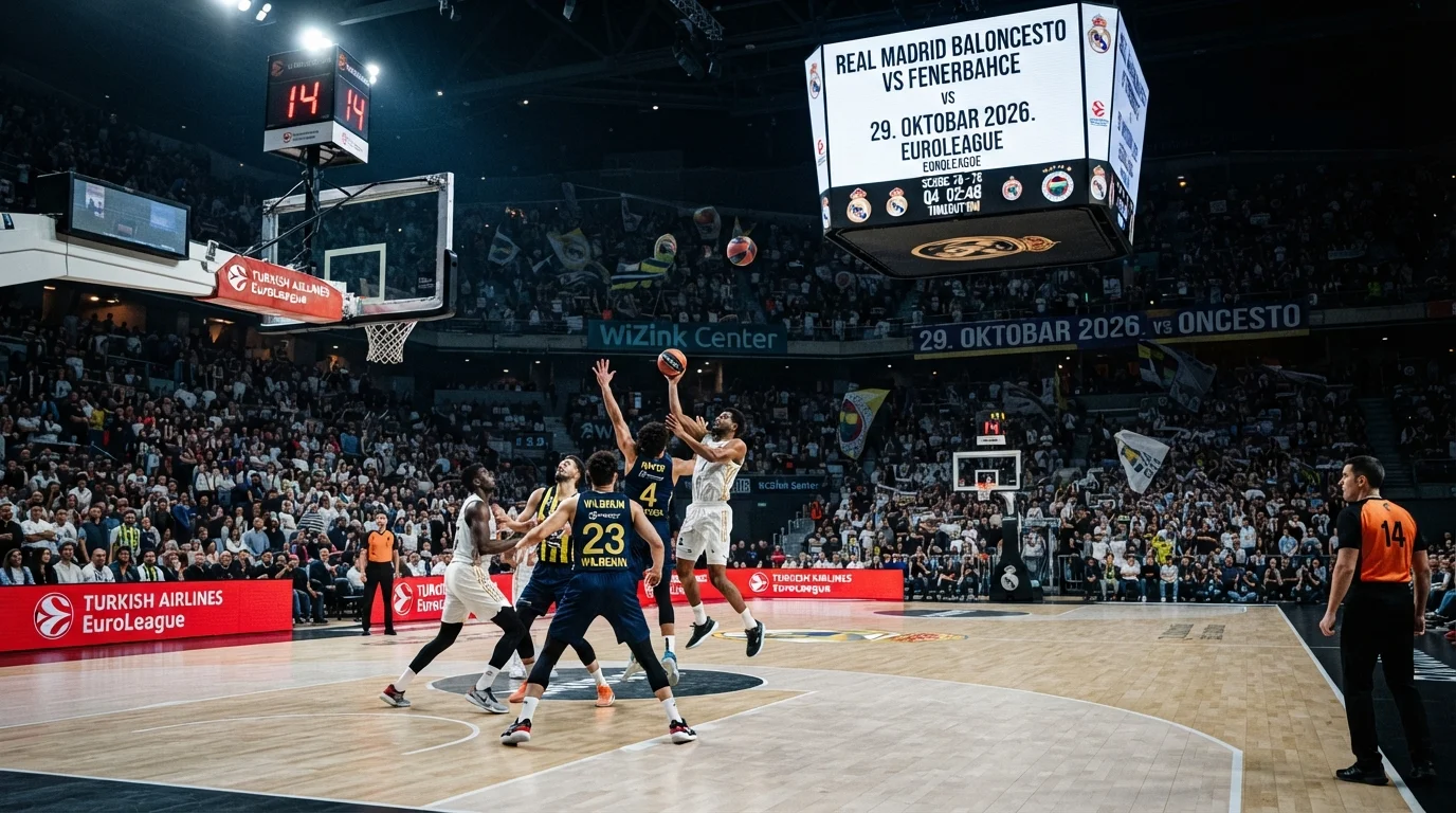 Prognoza Real Madrid Baloncesto vs Fenerbahce