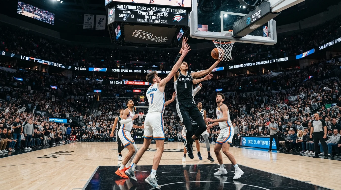 Prognoza San Antonio Spurs vs Oklahoma City Thunder