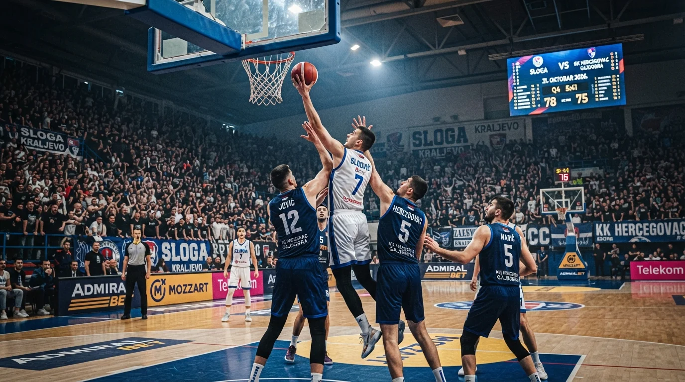 Prognoza Sloga vs KK Hercegovac Gajdobra