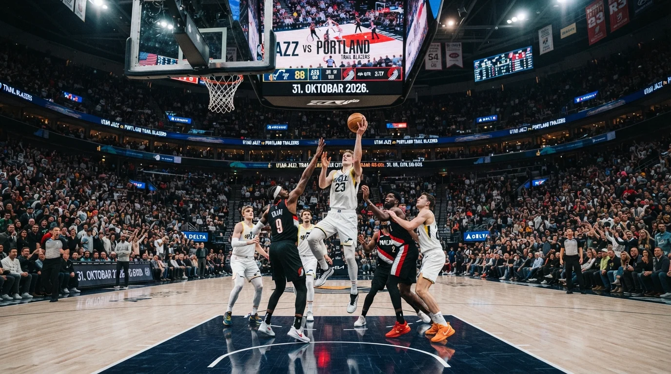 Prognoza Utah Jazz vs Portland Trail Blazers