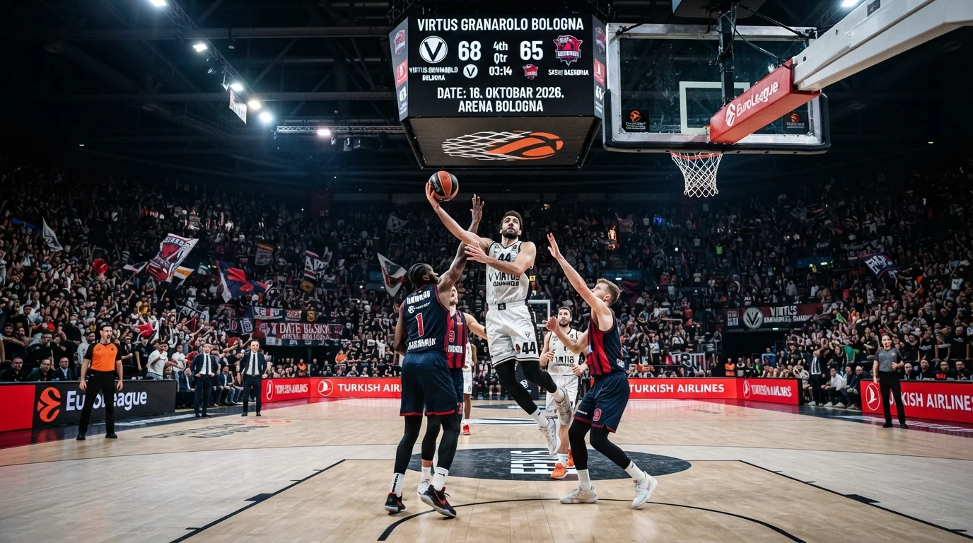 Prognoza Virtus Granarolo Bologna vs Saski Baskonia