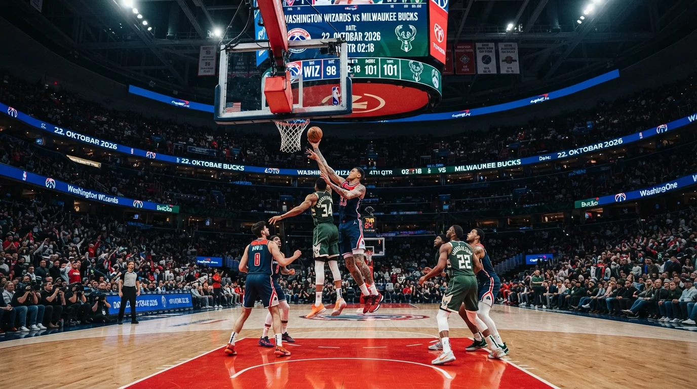 Prognoza Washington Wizards vs Milwaukee Bucks